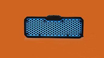 SNEED-Waterproof Bluetooth Speaker portable sound card seven waterproof outdoor three anti- , blue N2