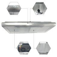 30" Range Hood Kitchen Wall Mount Stainless Steel Glass Stove Vents USA Stock N9