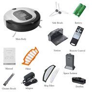 Robot Vacuum Cleaner Self-Docking with Drop-Sensing Ar-Q3S Silver N3