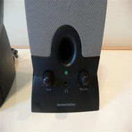 Harman Kardon 2.0 Speaker Set Black With Power Supply Model PN 01D430