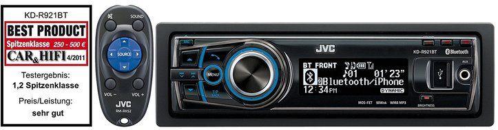 Jvc Jvc Kd-R921Bt Bluetooth Handsfree Car Stereo N2