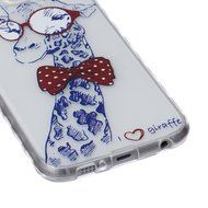 G550 Case, Firefish Colorful Pattern TPU Durable Soft TPU Back [Soft-Flex] [Shock Absorption Technology] Case... N255