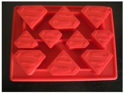 Spiderman Batman Superman Ironman Birthday Cake Pan Candy Mold Tray Set N6