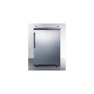 SBC635MNKSSTB Freestanding commercial beer dispenser, auto defrost w/digital thermostat, SS door, towel bar handle...