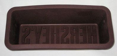 Hershey's Chocolate 11 x 4 x 3 Inch Silicone Cake Loaf Baking Mold Pan N2