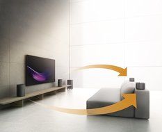 Philips Fidelio E5 Wireless Surround on Demand Speakers N14