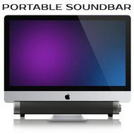 Powerful portable Soundbar for iMac MacBook PC iPhone Bluetooth 3.0 +EDR, Speakerphone, Powerful 1800mAh lithium... N10