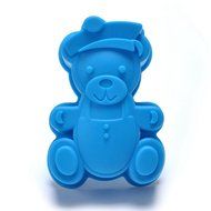 Xinka Novelty Silicone Pastry Mold - Cake Mold - Bear Family Christmas Holiday Silicone Baking Mold Cake Pan Set... N5