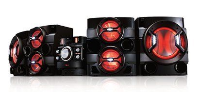 LG Electronics CM9550 2800W Hi-Fi Shelf System with DJ Pro and Bluetooth Connectivity (2015 Model)