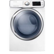Samsung DV42H5400EW 7.5 Cu. Ft. Front-Load Electric Steam Dryer with Drying Rack, White