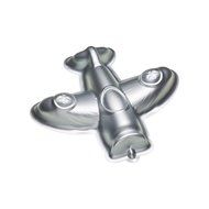25 x 24 x 4.5cm Sweetly Does It Aeroplane Shaped Cake Pan N3