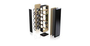 Boston Acoustics M350 3-Way Floorstanding Speaker - Pair (Black) N2