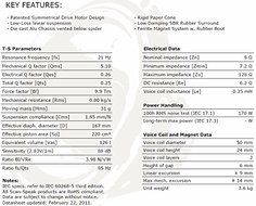 Scan-Speak Revelator 22W/8851T-00 8" Paper Cone Woofer, 8 ohm N3
