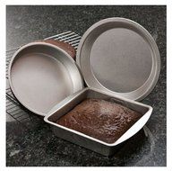 Cooking Concepts Square Cake Pans, 7.5" N2