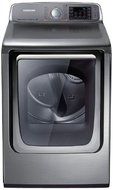 Samsung DV50F9A8GVP Stainless Platinum Gas Front Load Dryer with Steam Dry, 7.4 Cubic Feet