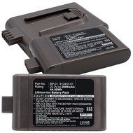 3x Exell EBVB-204 Li-Ion 22.2V 2000mAh Vacuum Battery Fits DYSON D12 Vacuum, DC16, DC-16, DC16 Issey Miyake exclusive...