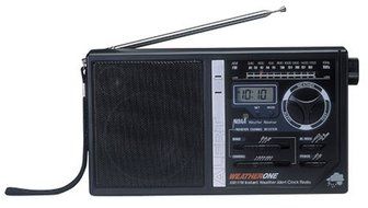 Emegency Alert Portable Weather Radio w/ AM/FM
