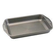 Circulon Nonstick Bakeware 9-Inch x 13-Inch Cake Pan, Gray
