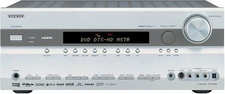 Onkyo TX-SR605S 7.1 Channel Home Theater Receiver (Silver) N4
