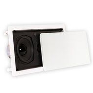Theater Solutions TSLCR5 Dual 5.25-Inch Woofer In Wall Surround Sound HD Home Theater Kevlar Center Channel Speaker