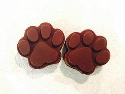Dog Puppy Paw Print Silicone Baking Mold Pan for Homemade Treats, Chocolate, Candles and Ice N3