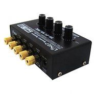Hrph 1 in 4 Out Audio Signal Amplifier High Power Headset Preamp Amplifier Headphones Listener Splitter with 3.5mm... N3