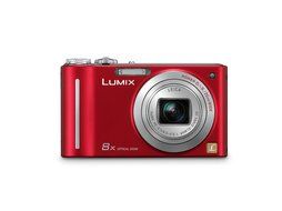 Panasonic Lumix DMC-ZR1 12.1MP Digital Camera with 8x POWER Optical Image Stabilized Zoom and 2.7 inch LCD (Red) N3