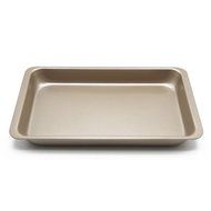 Wenwins non stick rectangular cake pan 12 inch golden N2