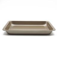 Wenwins non stick rectangular cake pan 12 inch golden N3