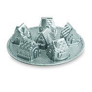 Nordic Ware Platinum Cozy Village Baking Pan by Nordic Ware