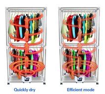 Portable Clothes Dryer Electric Laundry Drying Rack 33 LB Capacity Best Energy Saving Folding Dryer Quick Dry... N5