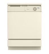 WHIRLPOOL DISHWASHERS 53-7700 Built-In 24" Dishwasher, Black, 4 Cycles / 1 Option N3