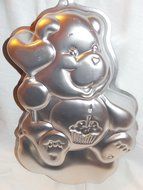 1987 Care Bears Cake Pan - Birthday Bear Cheer Bear Funshine Bear or Friend Bear
