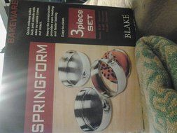 3 Pc. Springform Pan Set