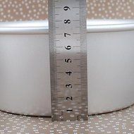 Kaifina 17CM*17CM*7.5CM Aluminum Baking Mould 6Inches Round Cake Bakeware Mold N4