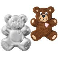 Wilton TEDDY BEAR Cake Tin Baking Pan instructions insert