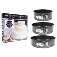 Set of 3 Non-Stick Cake Tins N2