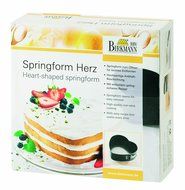 Birkmann Heart Shaped Spring Form Baking Cake Pan Tin Tray 22cm N3