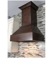 Z Line 355VV-36 1200 CFM Wooden Wall Mount Range Hood, 36", Valencia N2