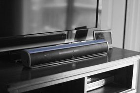 Bluetooth Leather Television Sound Bar - FRESHeBAR TV Soundbar - 24 inch, 90 Watt with Built-in Subwoofer - White... N5