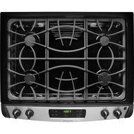Frigidaire FFGS3025PS - 30" Stainless Steel Gas Slide-In Sealed Burner Range N3