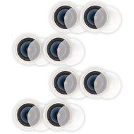 Blue Octave LC82 In Ceiling 8" Speakers Home Theater Surround Sound 2-Way Speaker 4 Pair Pack