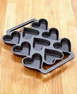 Cast Iron Heart Shaped Cookware