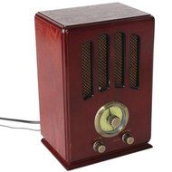 Wooden Retro Radio station