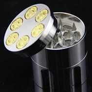 New FHRG Bullet Shape Metal Cigar Tobacco Grinder Hand Muller