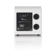JBL Sub 100 White 10-Inch Powered Subwoofer with High-Efficiency Class D Amplifier (White) N4