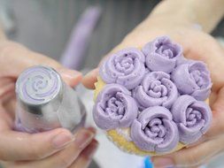 23 Piece Set Cake Decorating Tips Russian Decorating Tips Piping Pastry Tips Stainless Steel 23 piece Coupler,... N5