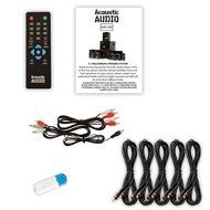 Acoustic Audio AA5160 Home Theater 5.1 Speaker System with USB Bluetooth FM and 5 Extension Cables