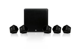 Boston Acoustics SoundWareXS5.1B - 5.1 Surround Speaker System (Black)