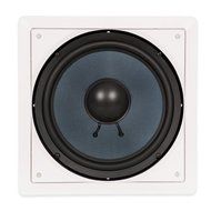 Blue Octave BDW10 In Wall 10" Passive Subwoofer Speakers Home Theater 2 Sub and 2 Amp Set N4